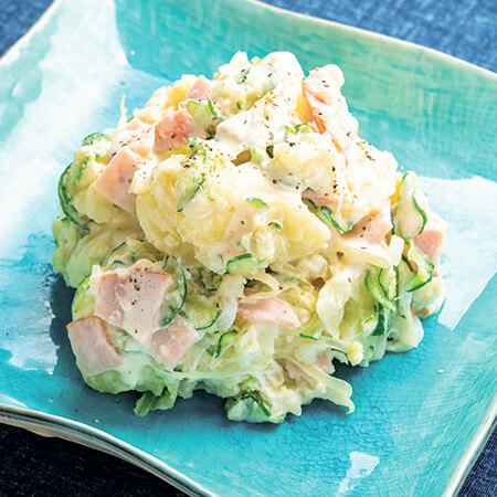 公式】ポテトサラダ(2人前)のレシピ(やさいだしレシピ) | とれたて