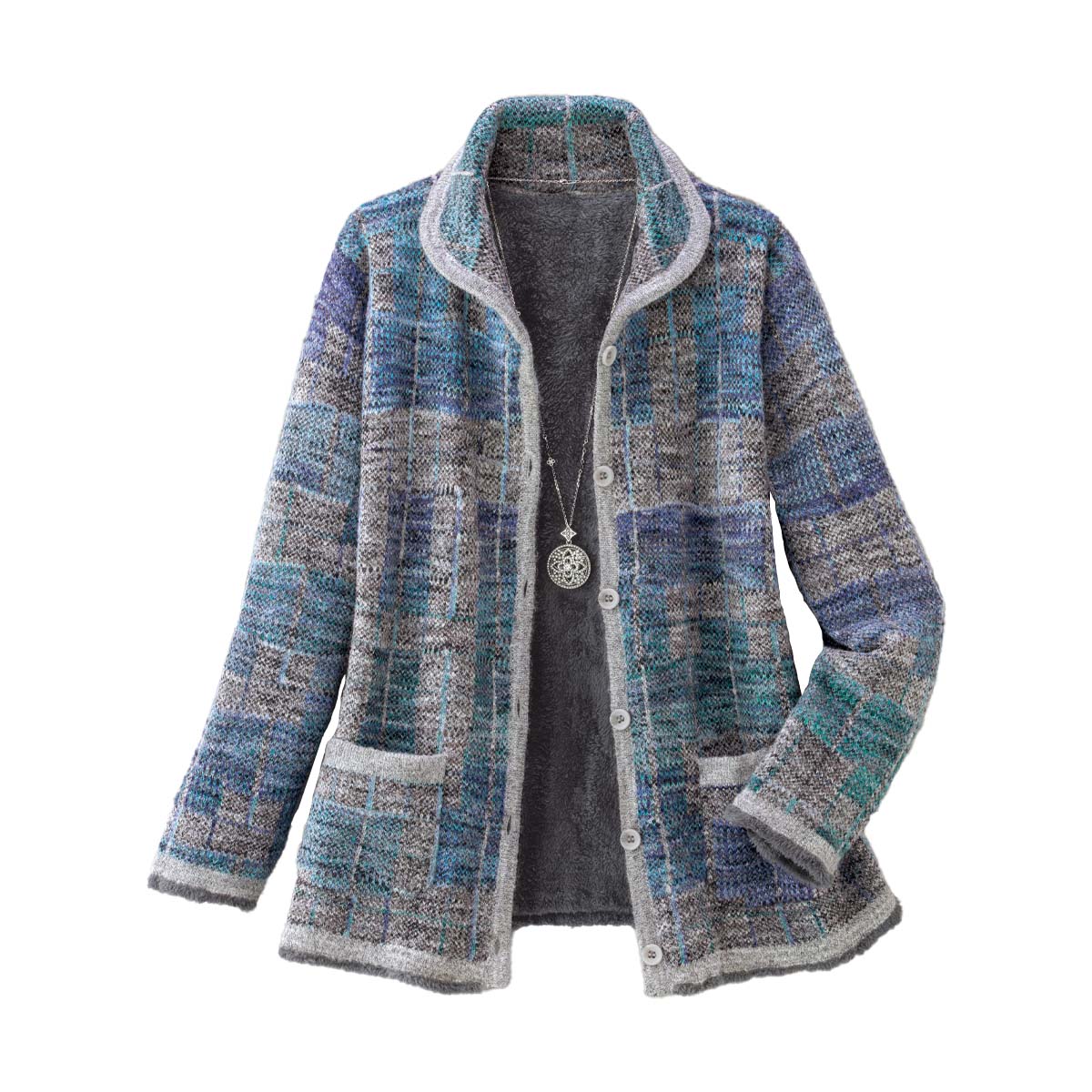 公式】 裏シャギーニットジャケット (ファッション) 商品詳細ページ