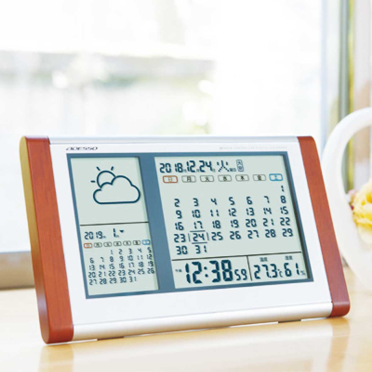 公式】 カレンダー天気電波時計 (家電) 商品詳細ページ