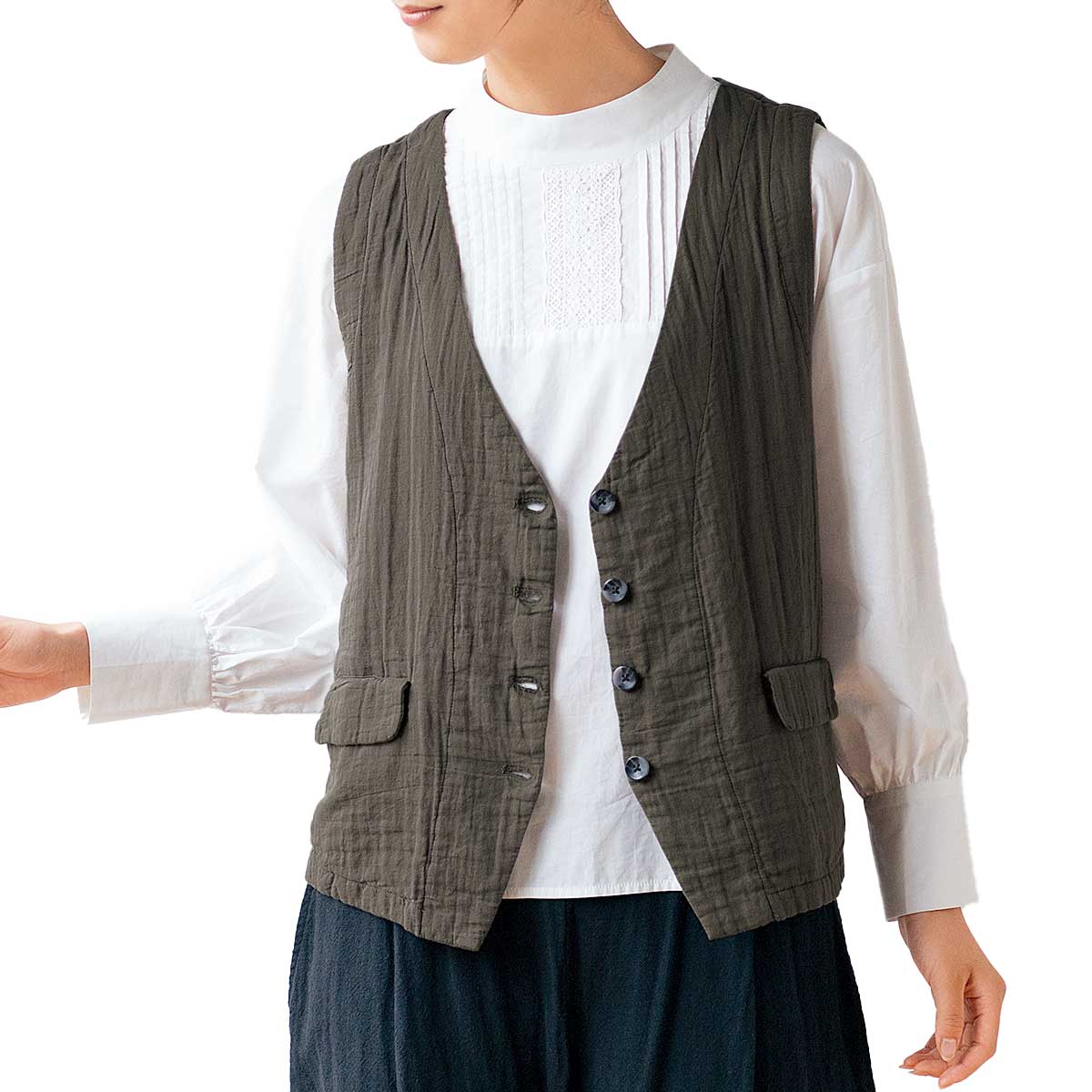 XLサイズ！ENGINEERED GARMENTS ダブルフロントベスト レアXLサイズengineered garments ダブルフロントベスト