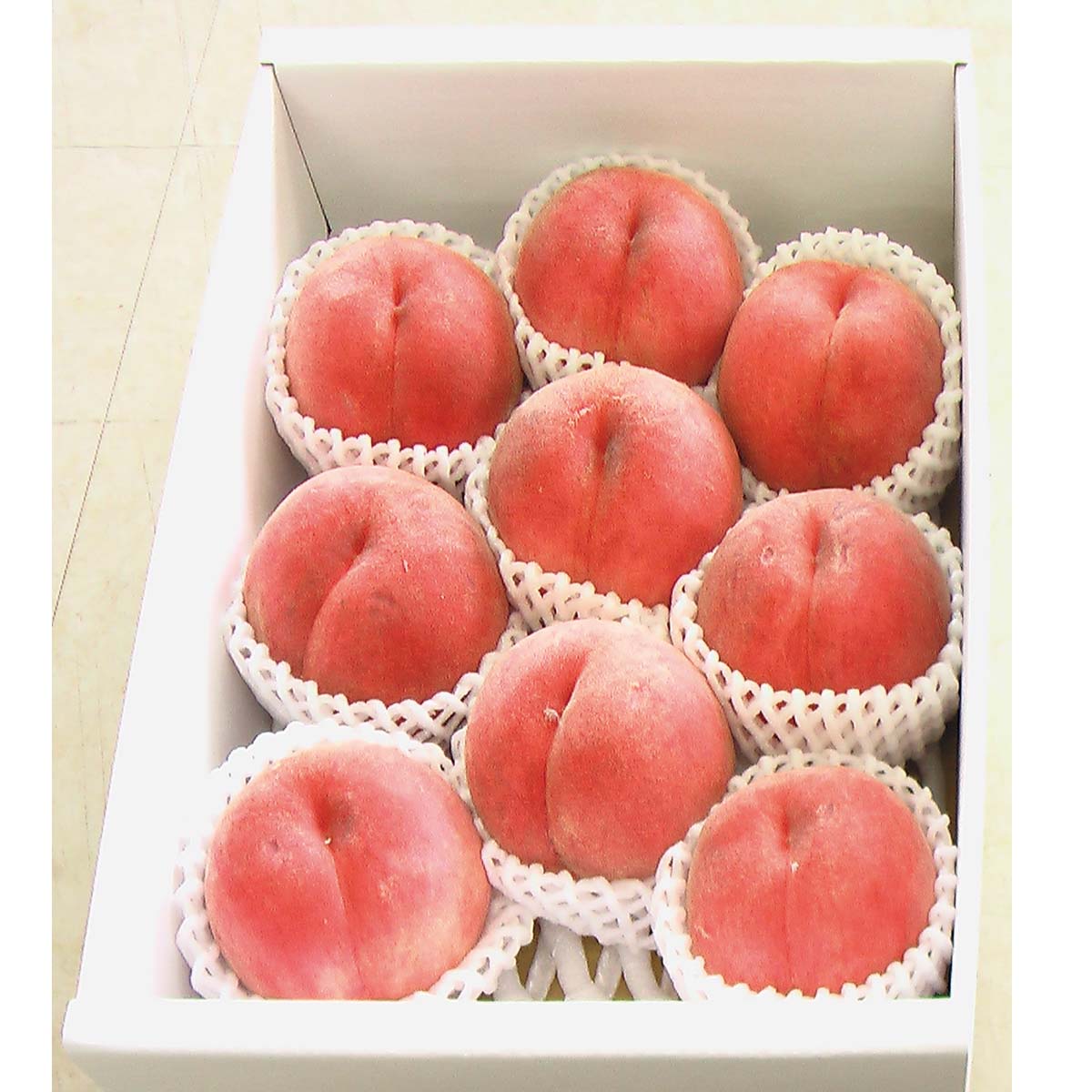 終】【完売】【産地直送】白桃 まどか 秀品 予定販売数800｜野菜
