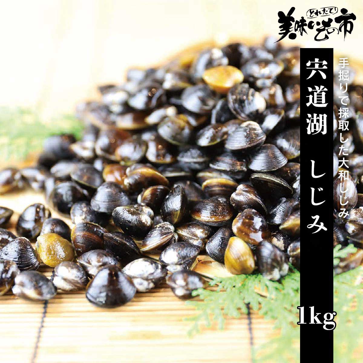 公式】 宍道湖 しじみ 1kg (貝)| とれたて！美味いもの市 | アクセル