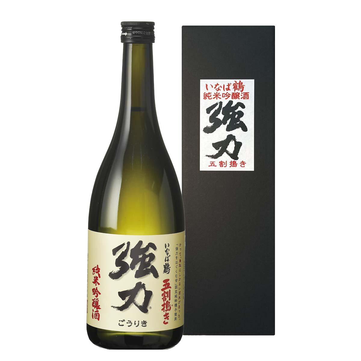 公式】 【在庫限り】いなば鶴 純米吟醸 五割搗き強力 (お酒)| とれたて
