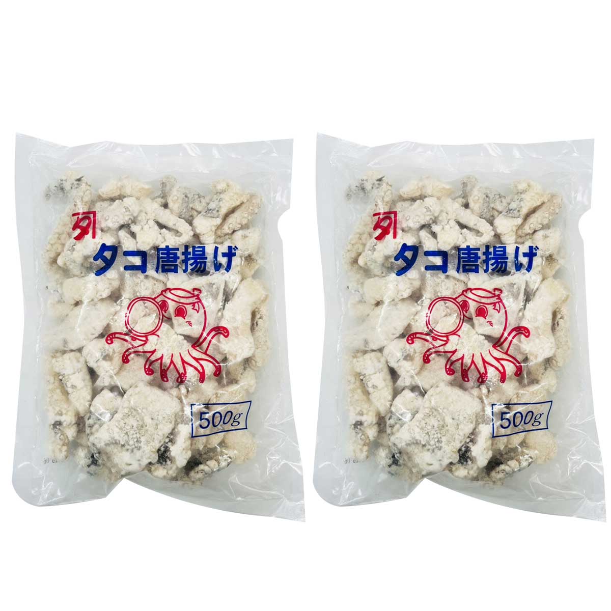 公式】 蛸のから揚げ 大量1kg (イカ・タコ・エビ)| とれたて！美味い