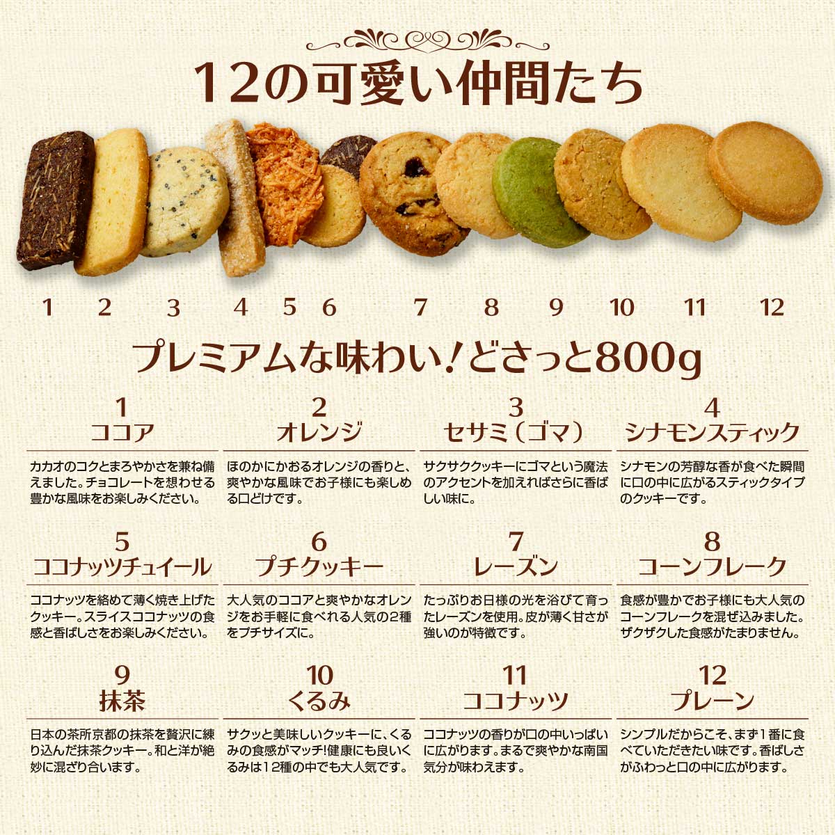 公式】 訳あり ふぞろいクッキー 800g【クーポンあり】 (おやつ・菓子