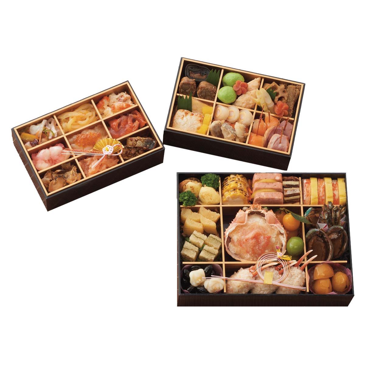 公式】 【完売】北海道「蔵」変形三段重 (おせち)| とれたて！美味い
