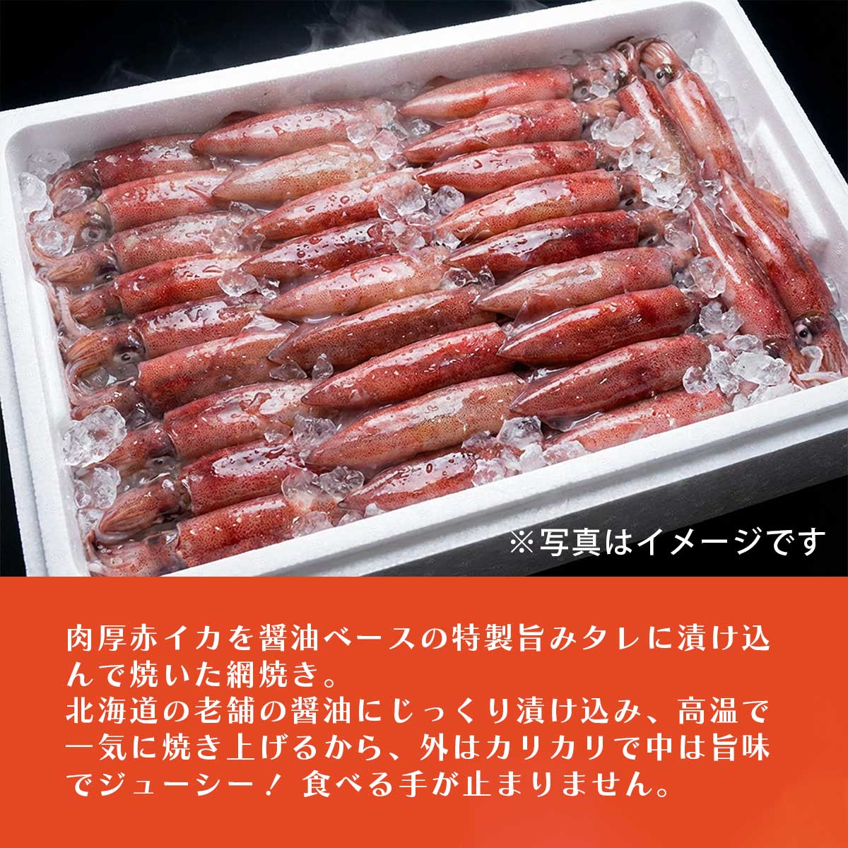 公式】 北海道造り イカの旨味醤油網焼き (プレゼント付き) (イカ