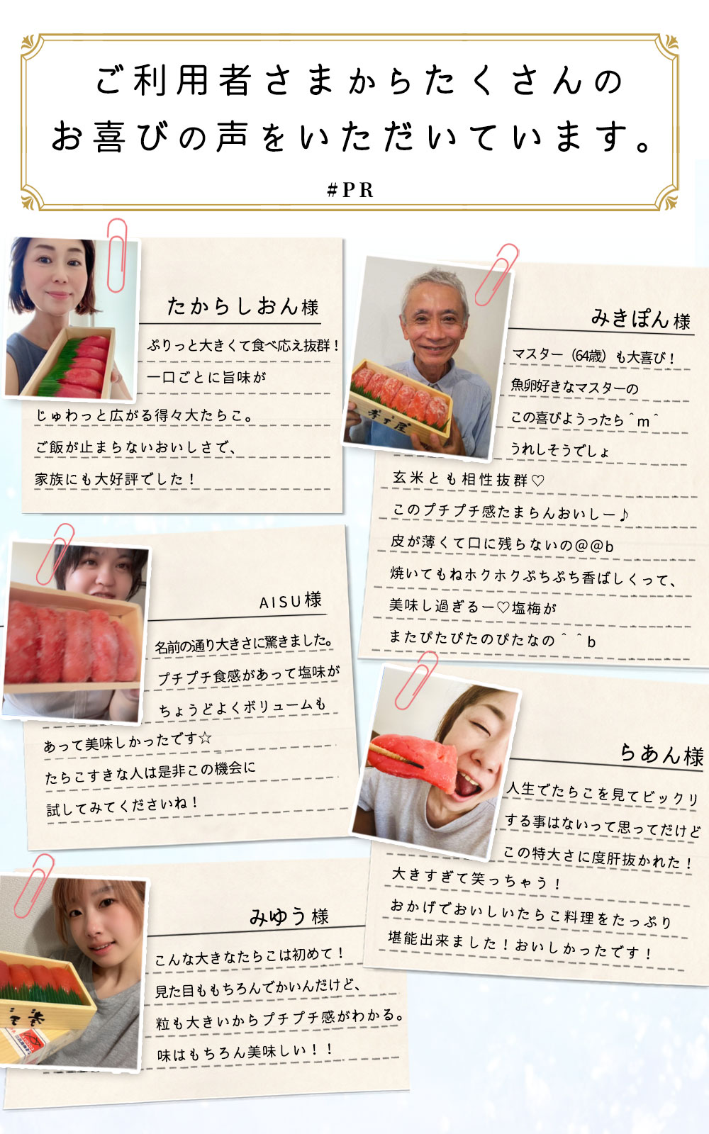 公式】 水産庁長官賞受賞のたらこ使用 孝子屋の特々大たらこ （訳あり
